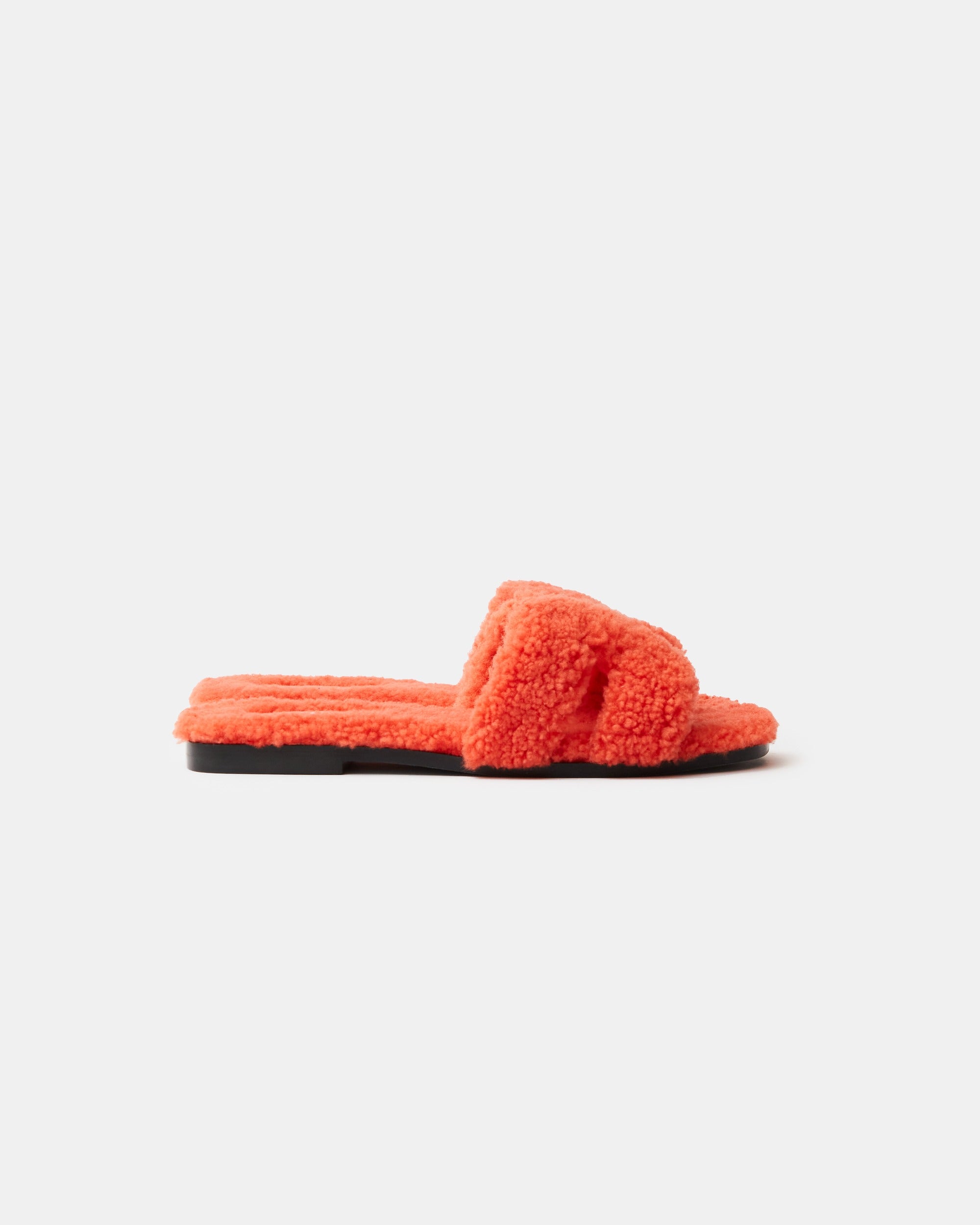 Hermès Oran Peau Lainee Orange Sandals