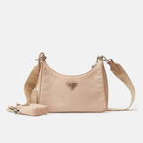 Prada Reedition 2005 Beige Nylon Bag