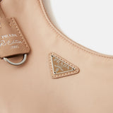 Prada Reedition 2005 Beige Nylon Bag