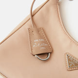 Prada Reedition 2005 Beige Nylon Bag