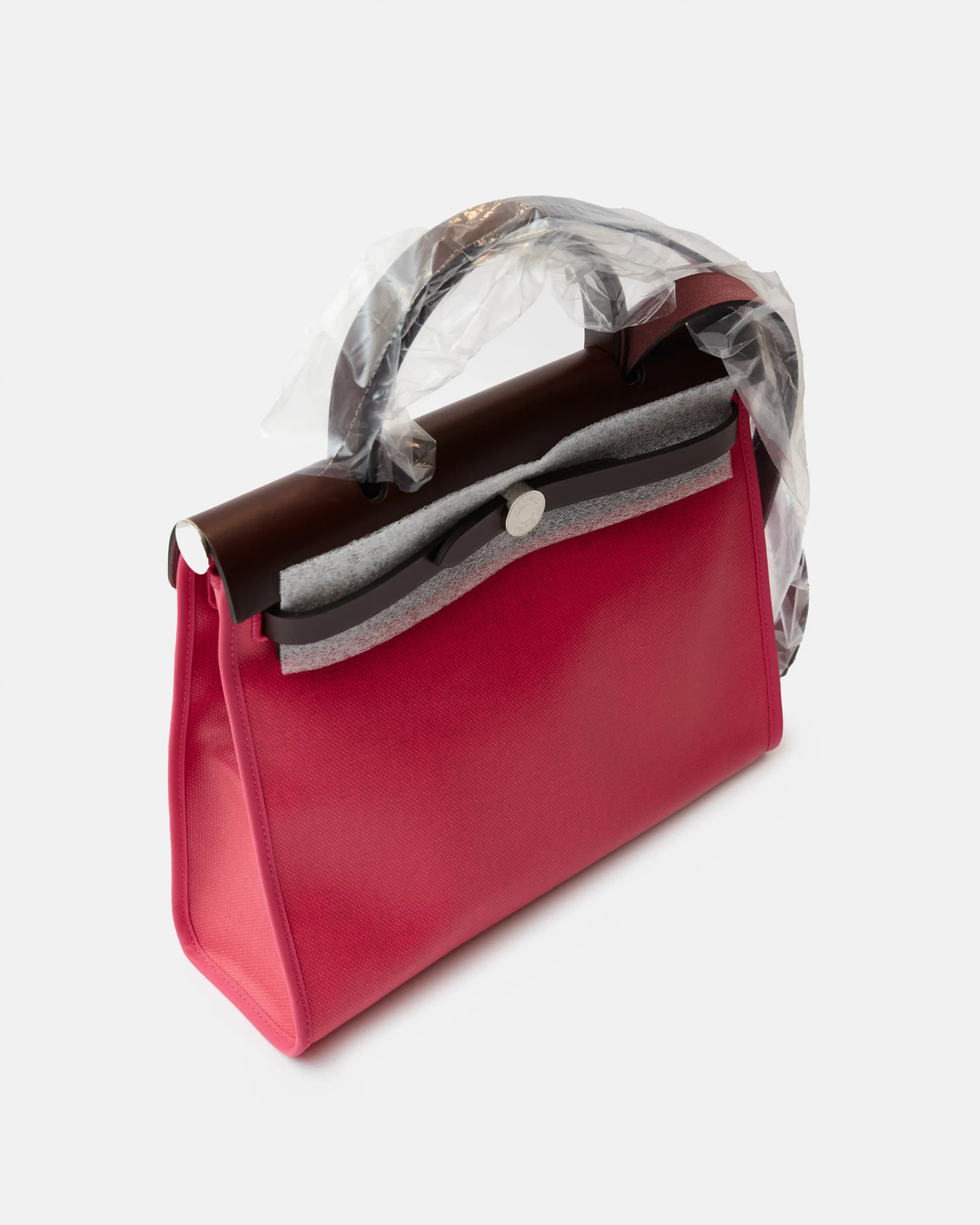 Hermès Herbag 31 Rose Shocking PHW