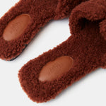 Hermès Oran Peau Lainee Cognac Sandals