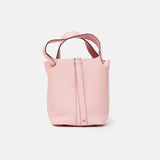 Hermès Mini Picotin 18 Rose Sakura PHW
