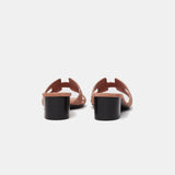 Hermès Oasis Rose Aube with Glitters Sandals