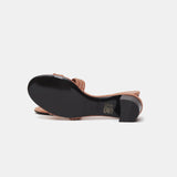 Hermès Oasis Rose Aube with Glitters Sandals