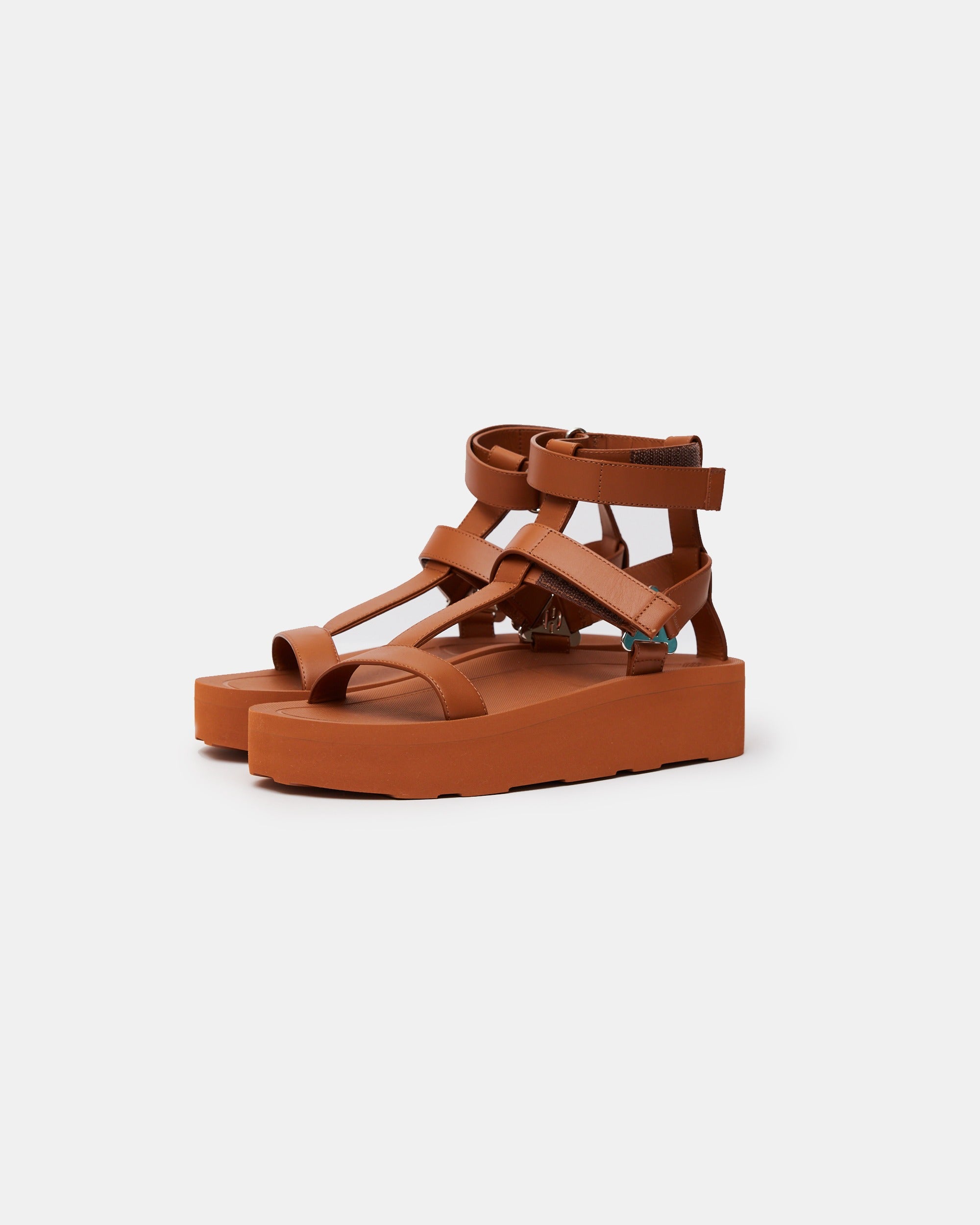 Hermès Enid Naturel Sandals
