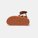 Hermès Enid Naturel Sandals