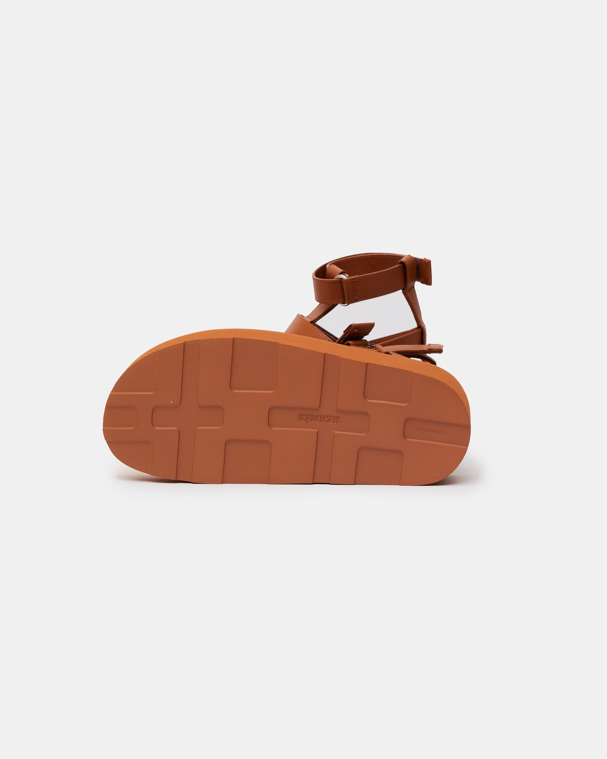 Hermès Enid Naturel Sandals
