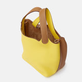 Hermès Picotin 18 Sesame Lime Clemence PHW