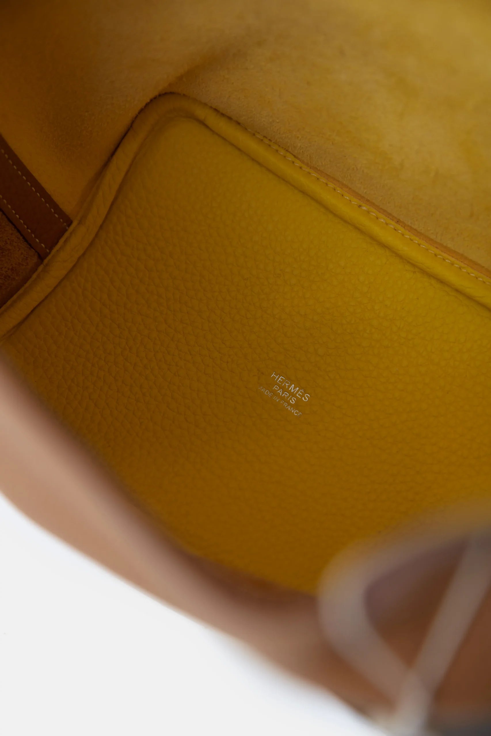 Hermès Picotin 18 Sesame Lime Clemence PHW