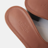 Hermès Oasis Rose Aube with Glitters Sandals