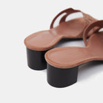 Hermès Oasis Rose Aube with Glitters Sandals