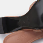 Hermès Oasis Rose Aube with Glitters Sandals