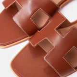 Hermès Oran Gold Sandal