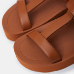 Hermès Enid Naturel Sandals