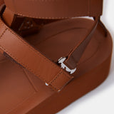 Hermès Enid Naturel Sandals