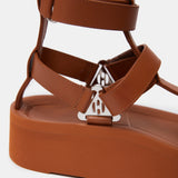 Hermès Enid Naturel Sandals