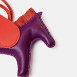 Hermès Rodeo Pegase Violet/Cornaline/Capucine MM