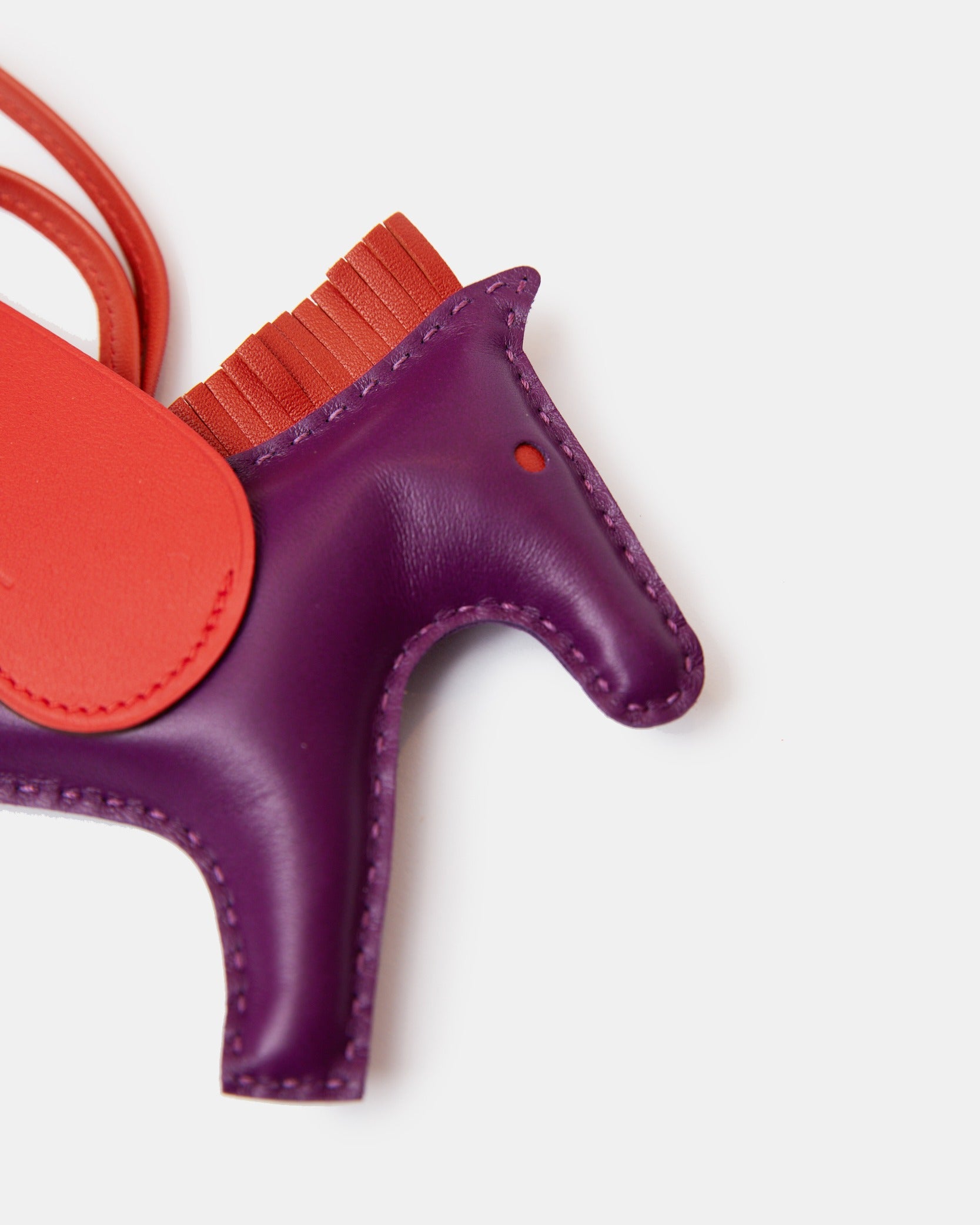 Hermès Rodeo Pegase Violet/Cornaline/Capucine MM