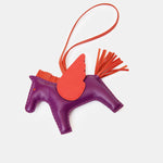 Hermès Rodeo Pegase Violet/Cornaline/Capucine MM