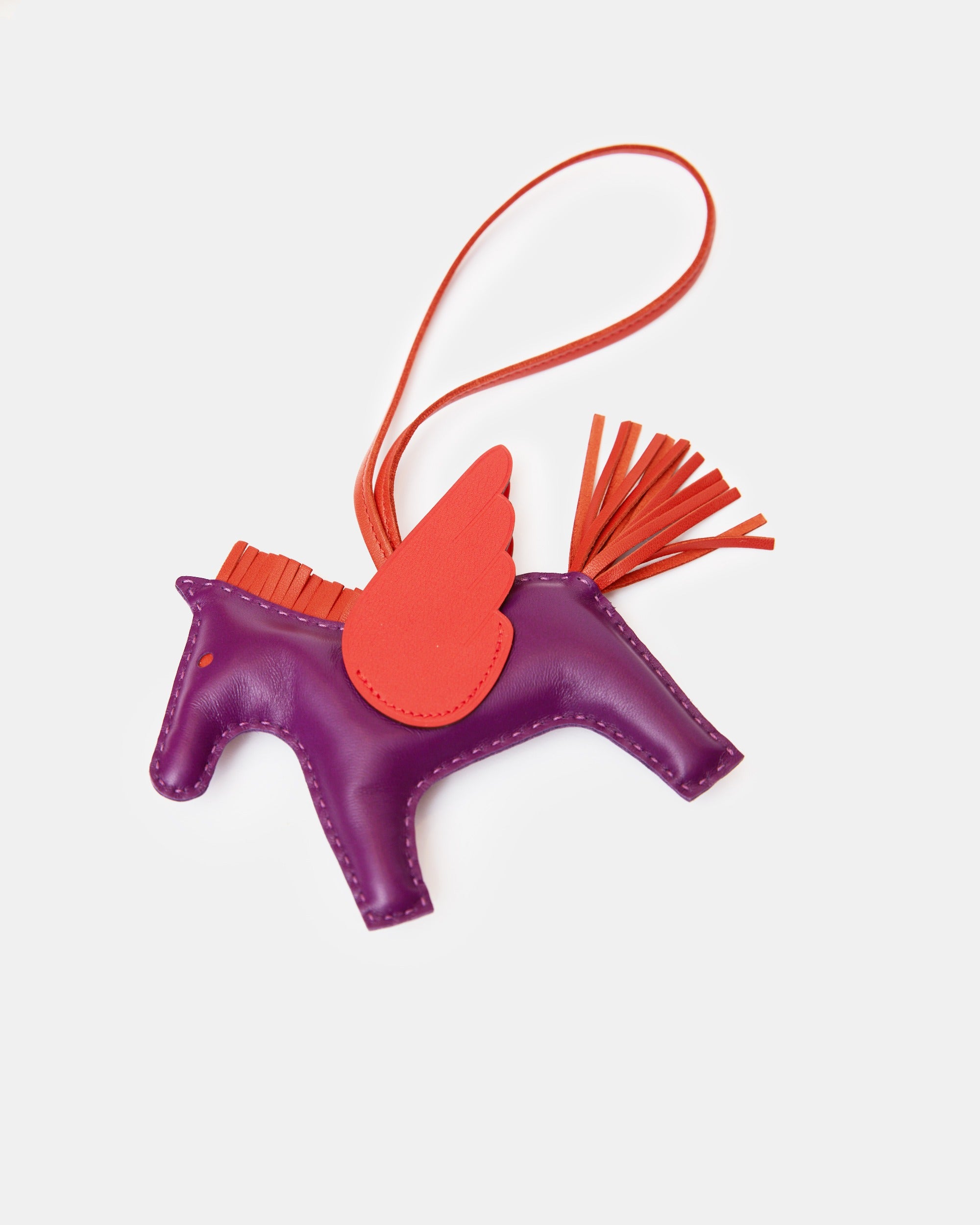 Hermès Rodeo Pegase Violet/Cornaline/Capucine MM