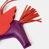 Hermès Rodeo Pegase Violet/Cornaline/Capucine MM