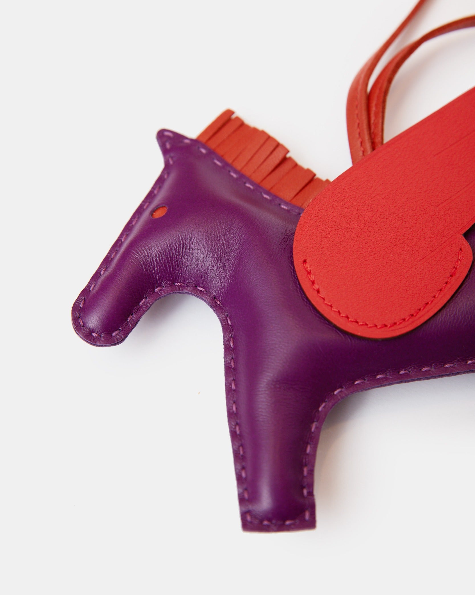 Hermès Rodeo Pegase Violet/Cornaline/Capucine MM