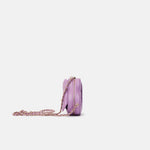Chanel Heart Bag Medium Purple Lambskin Gold-Tone Metal