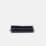 Chanel Wallet on Chain Navy Blue Lambskin Gold-Tone Metal