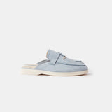 Loro Piana Charms Walk Babouche Spring Waterfall Melange Loafers