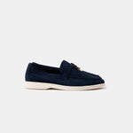 Summer Charms Walk Dark Blue Loafers