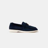 Summer Charms Walk Dark Blue Loafers