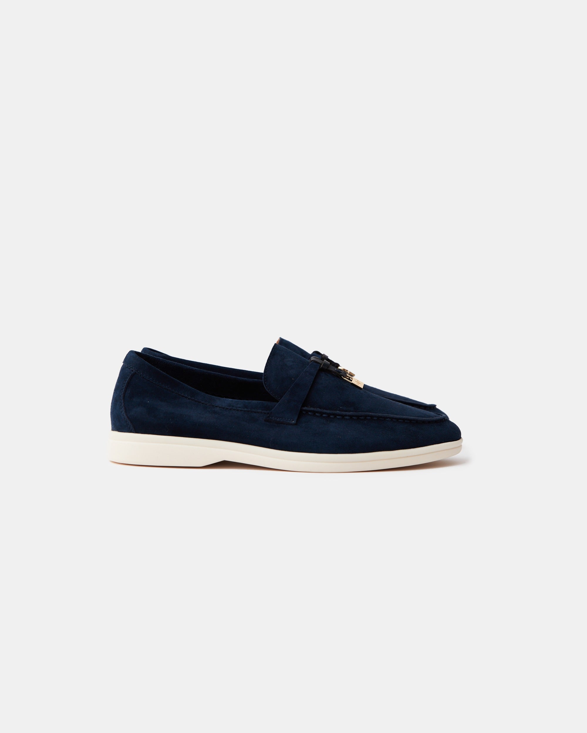Summer Charms Walk Dark Blue Loafers