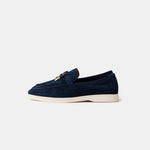 Summer Charms Walk Dark Blue Loafers