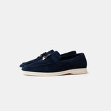 Summer Charms Walk Dark Blue Loafers