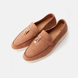 Summer Charms Walk Brown Loafers