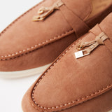 Summer Charms Walk Brown Loafers