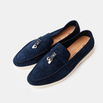 Summer Charms Walk Dark Blue Loafers