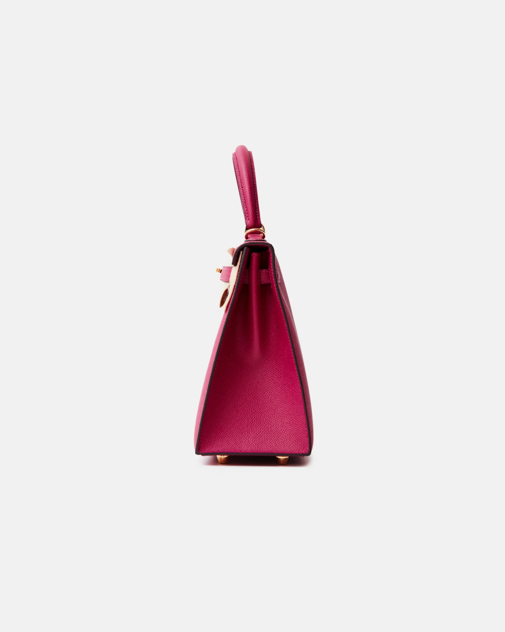 Hermès Kelly 25 Rose Pourpre Epsom GHW