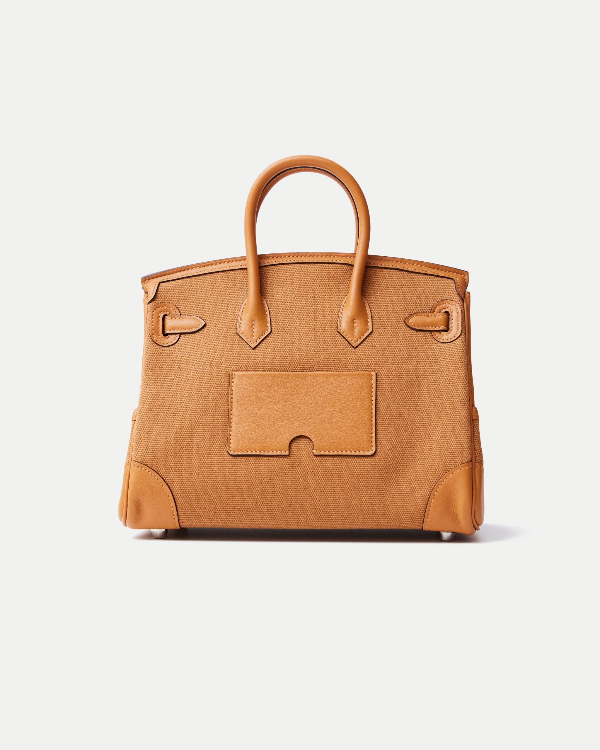 Hermès Birkin Cargo 25 Desert Sesame Canvas Swift PHW
