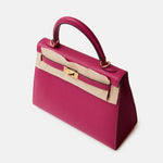 Hermès Kelly 25 Rose Pourpre Epsom GHW