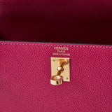 Hermès Kelly 25 Rose Pourpre Epsom GHW