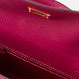 Hermès Kelly 25 Rose Pourpre Epsom GHW