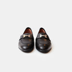 Hermès Paris Black Loafers