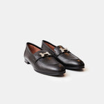 Hermès Paris Black Loafers