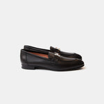Hermès Paris Black Loafers