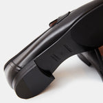 Hermès Paris Black Loafers