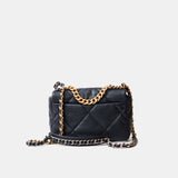 Chanel 19 Flap Navy Blue Lambskin
