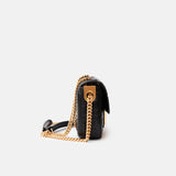 Fendi Baguette Chain Midi Black Nappa