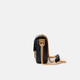 Fendi Baguette Chain Midi Black Nappa
